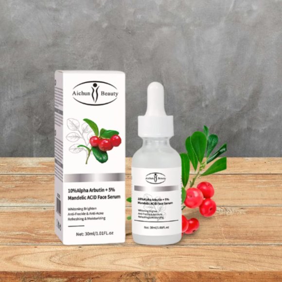 3 x Alpha Arbutin Mandelic Acid Whitening Facial Serum 30ml - Picture 2 of 2